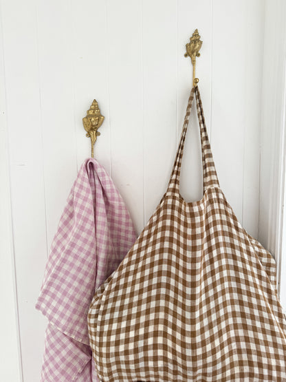 Coco Gingham Tote Bag