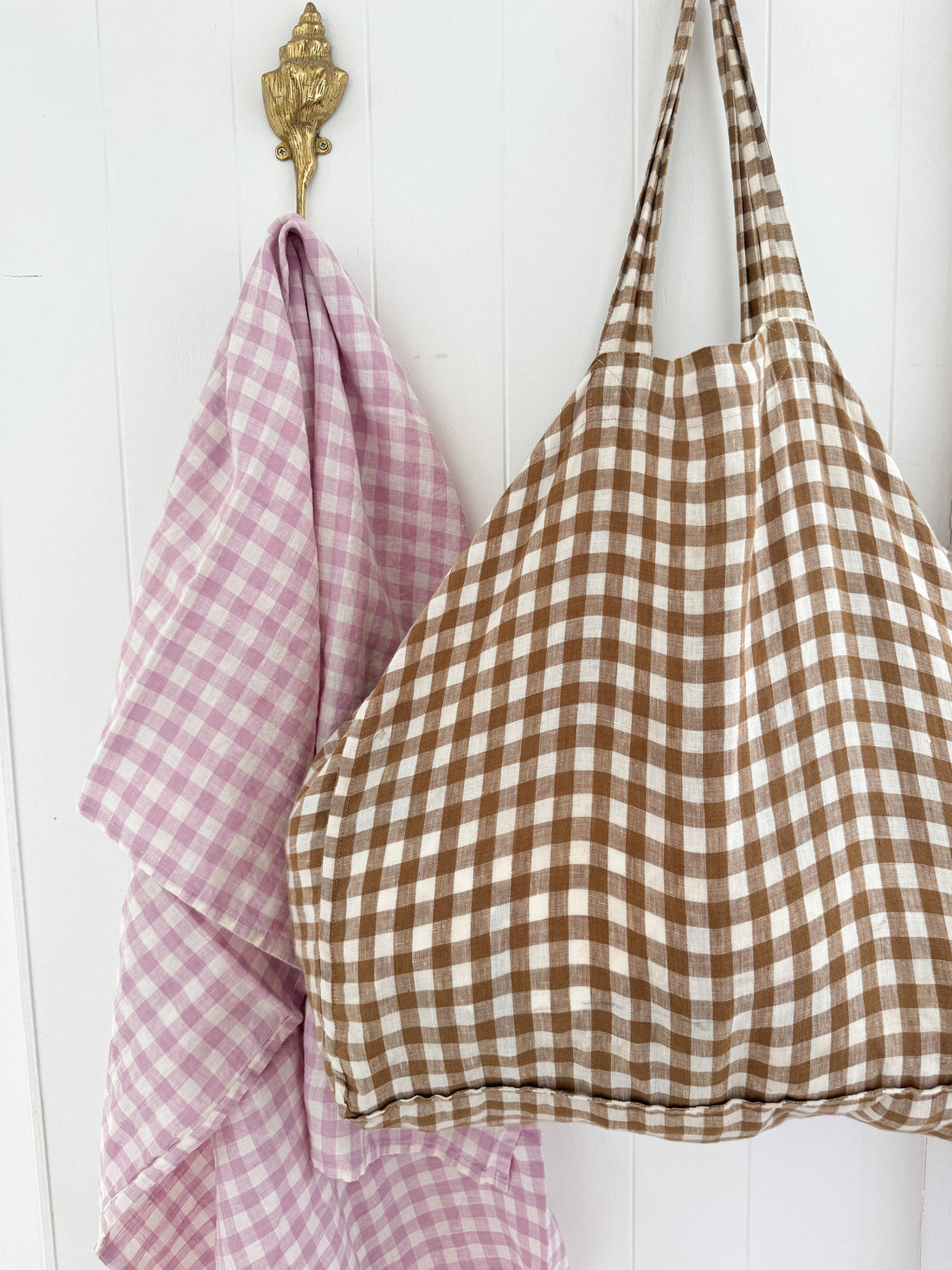 Coco Gingham Tote Bag