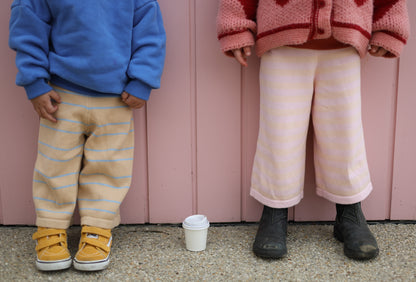 Staple Pant - pink and peach