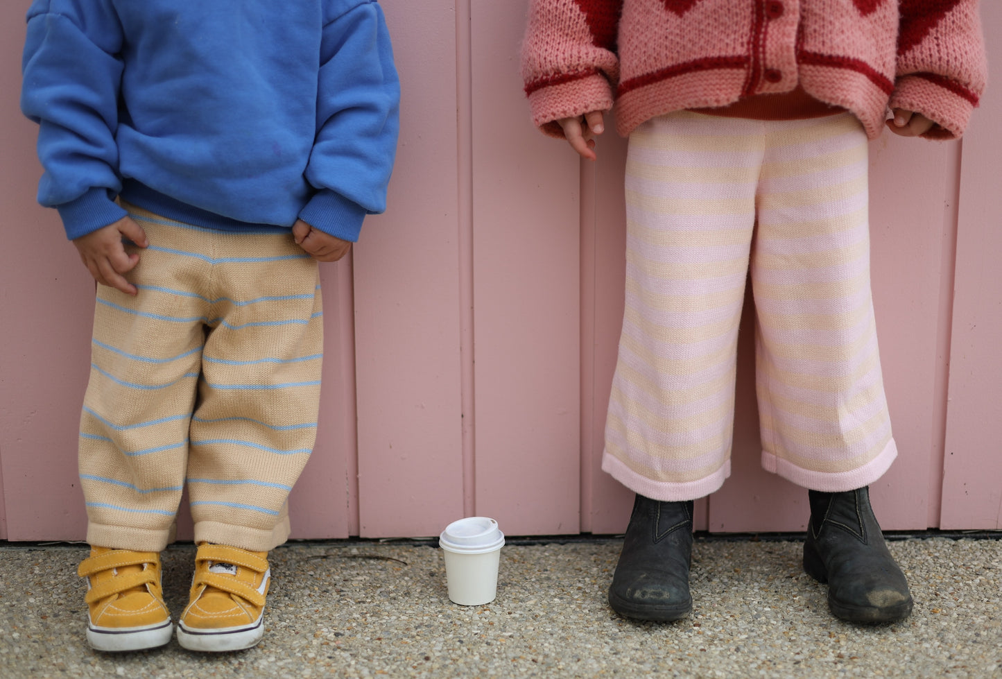 
                  
                    Staple Pant - pink and peach
                  
                