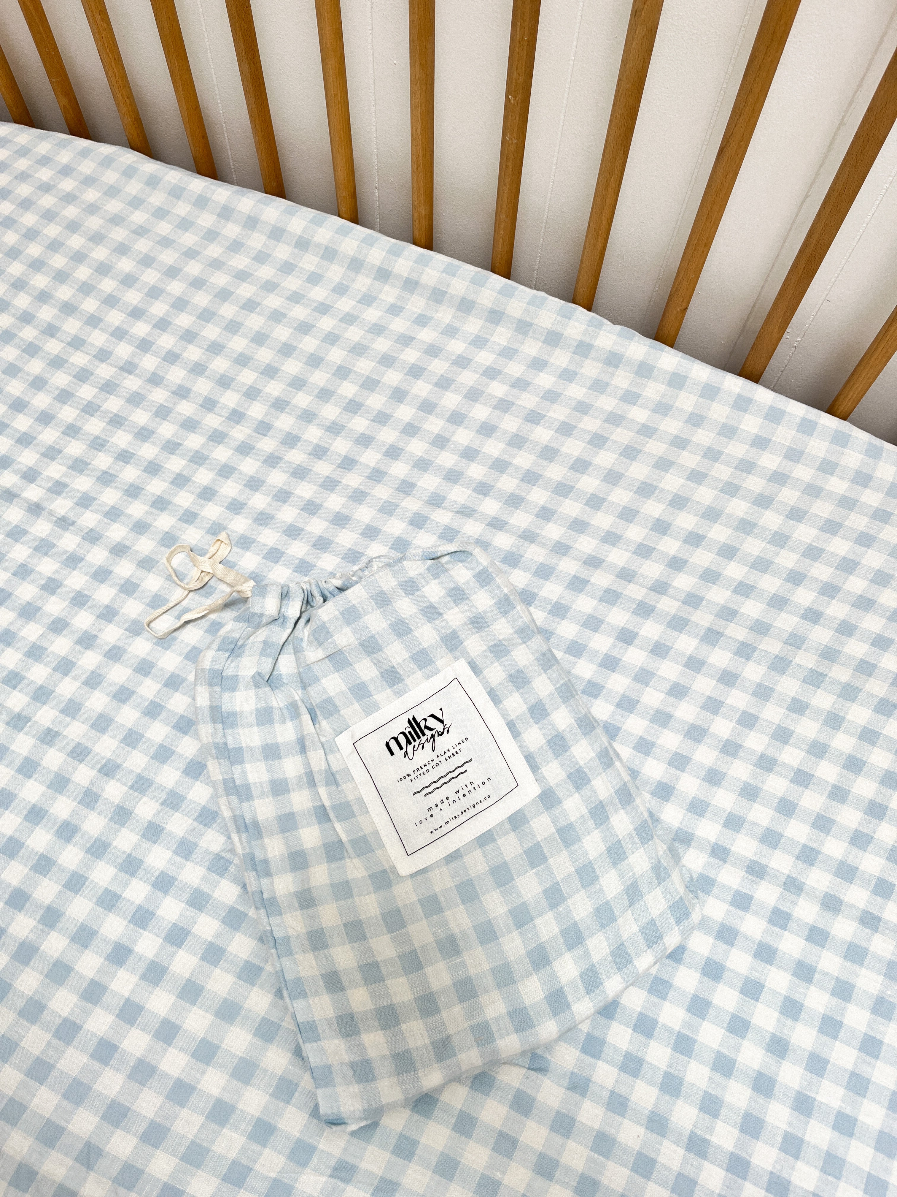 Linen cot sheet best sale