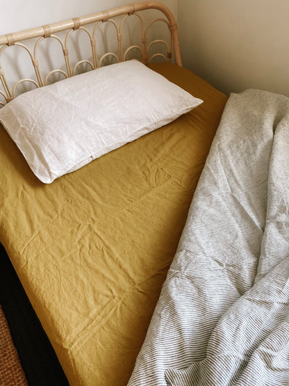 Pure Linen Sheets | OCHRE | S &amp; KS