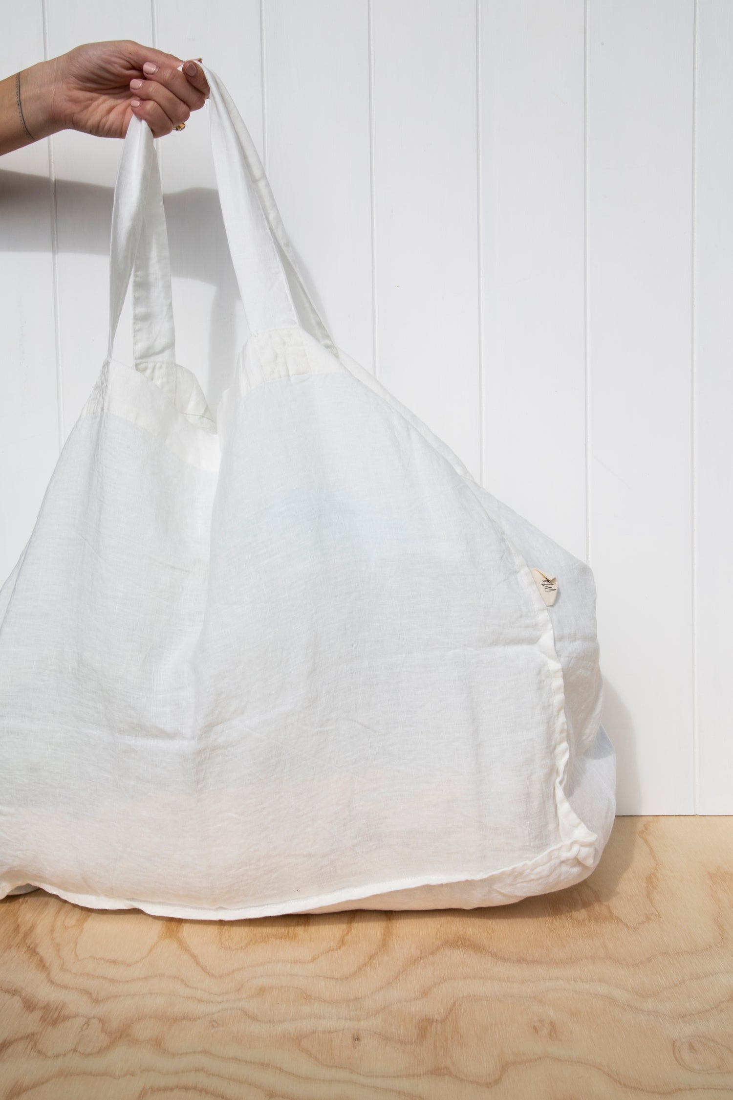 White Tote Bag